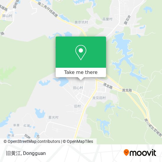 旧黄江 map