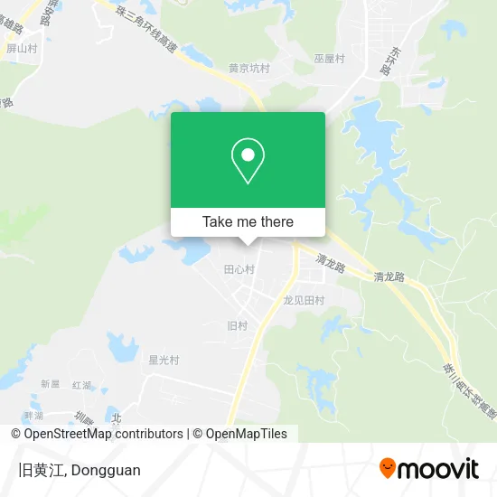 旧黄江 map