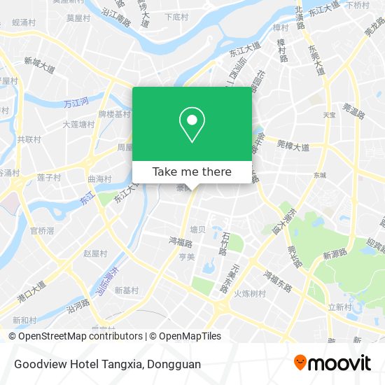 Goodview Hotel Tangxia map