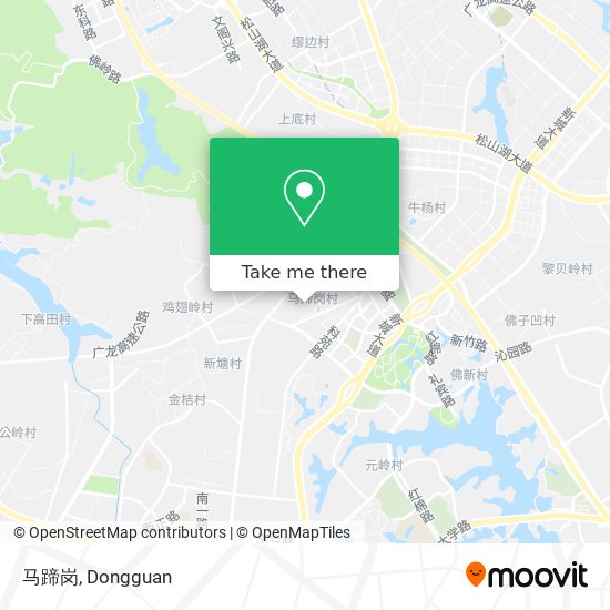 马蹄岗 map