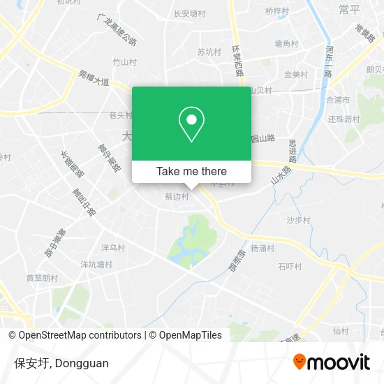 保安圩 map