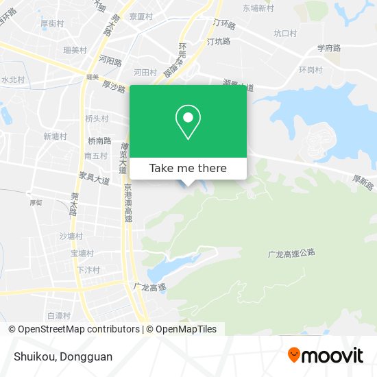 Shuikou map