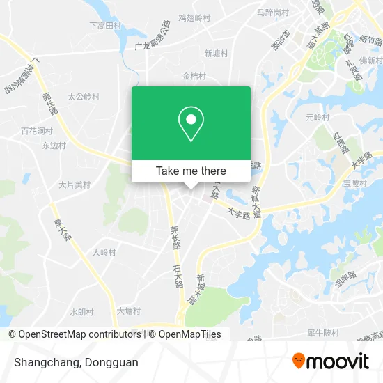 Shangchang map