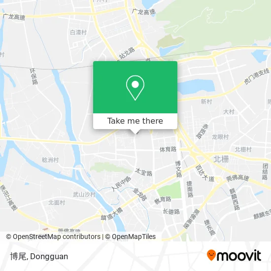 博尾 map