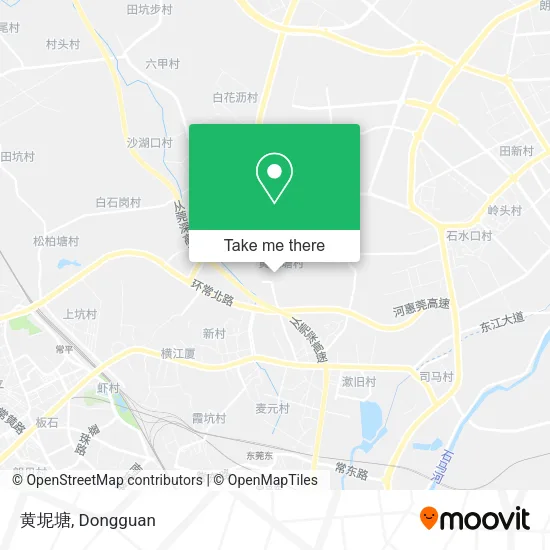 黄坭塘 map