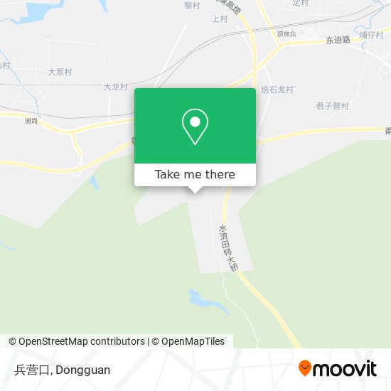 兵营口 map