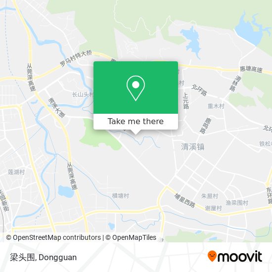 梁头围 map