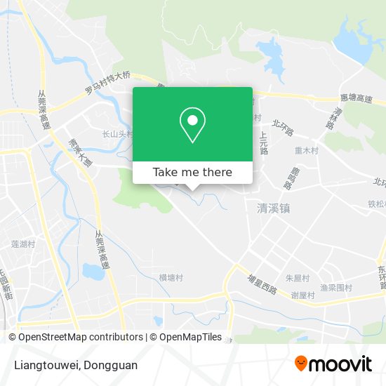 Liangtouwei map