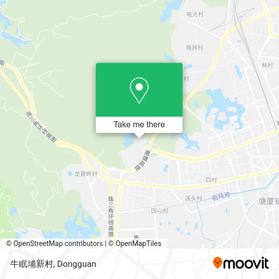 牛眠埔新村 map