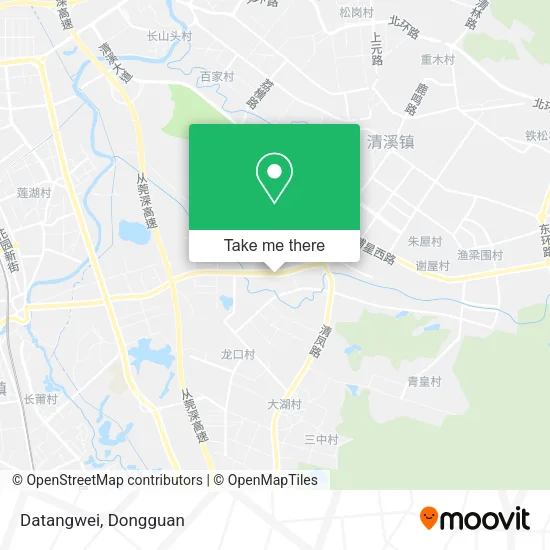 Datangwei map