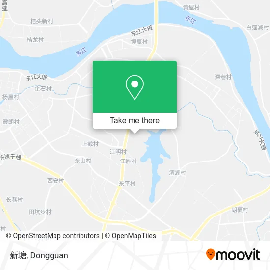 新塘 map