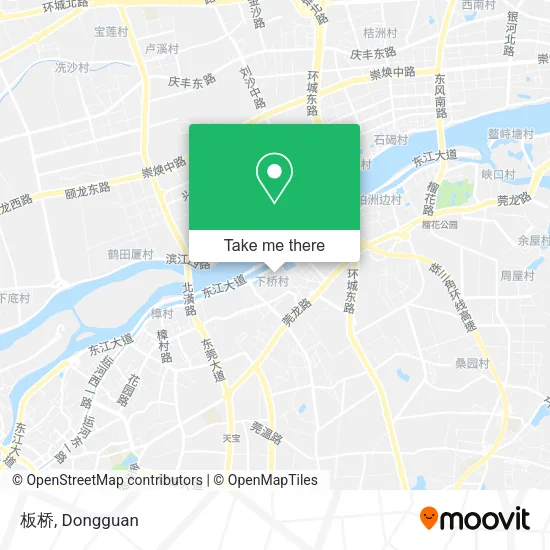板桥 map