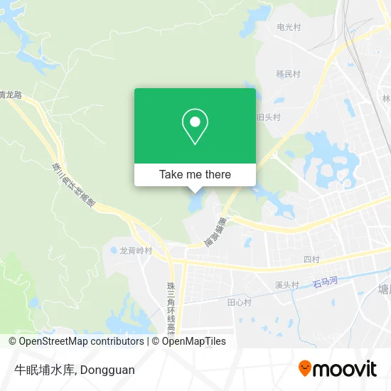 牛眠埔水库 map