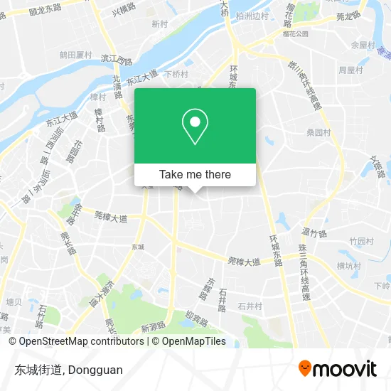 东城街道 map