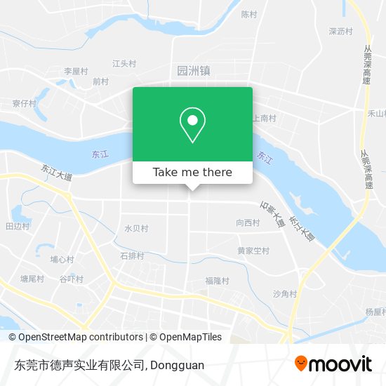 东莞市德声实业有限公司 map