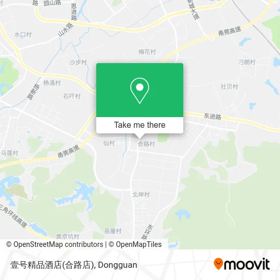 壹号精品酒店(合路店) map