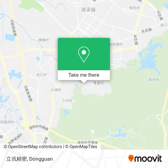 立讯精密 map