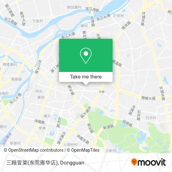 三顾冒菜(东莞雍华店) map