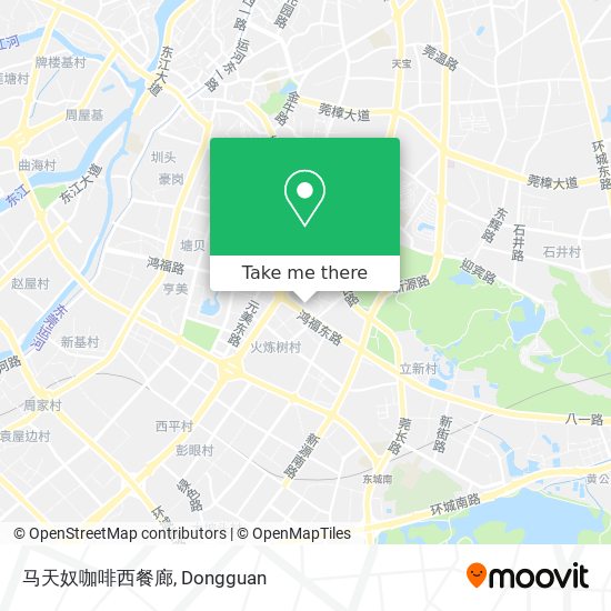 马天奴咖啡西餐廊 map