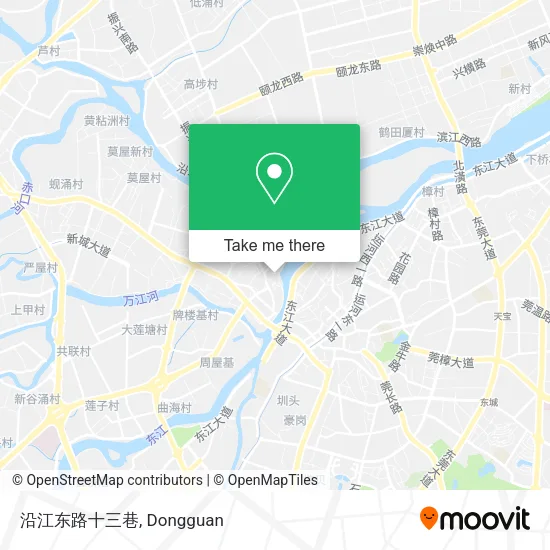 沿江东路十三巷 map