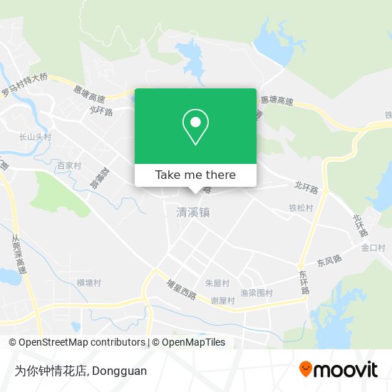 为你钟情花店 map