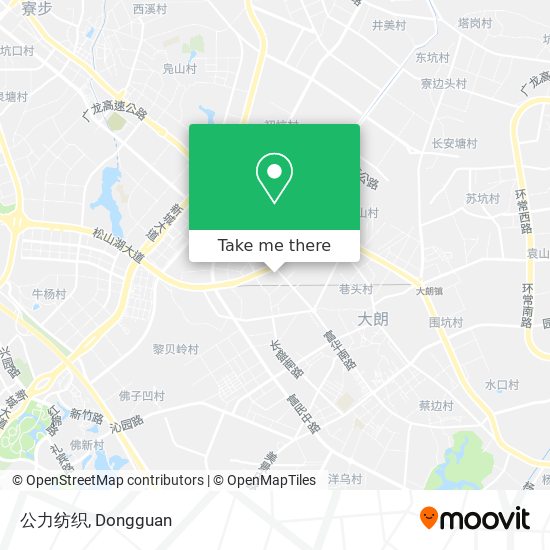 公力纺织 map