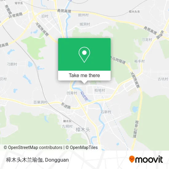 樟木头木兰瑜伽 map