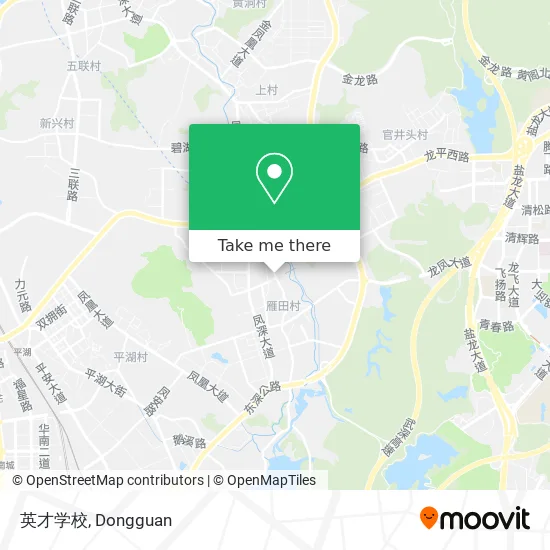 英才学校 map