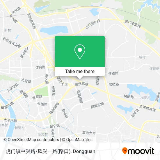 虎门镇中兴路/凤兴一路(路口) map