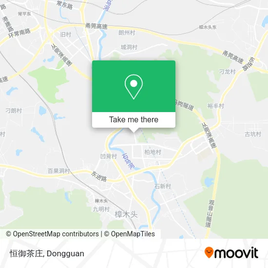 恒御茶庄 map