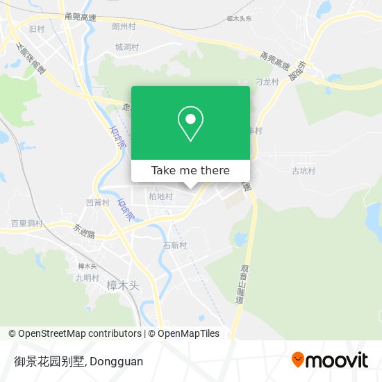 御景花园别墅 map