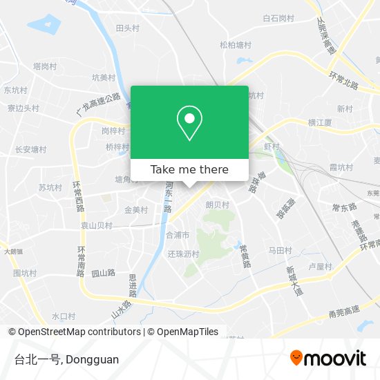 台北一号 map