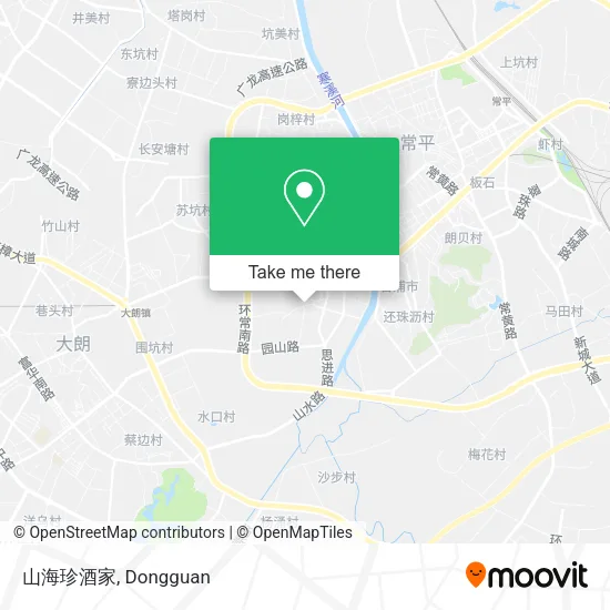 山海珍酒家 map