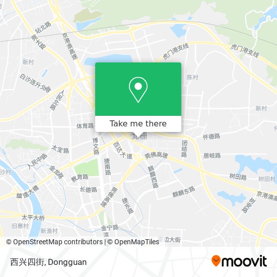 西兴四街 map