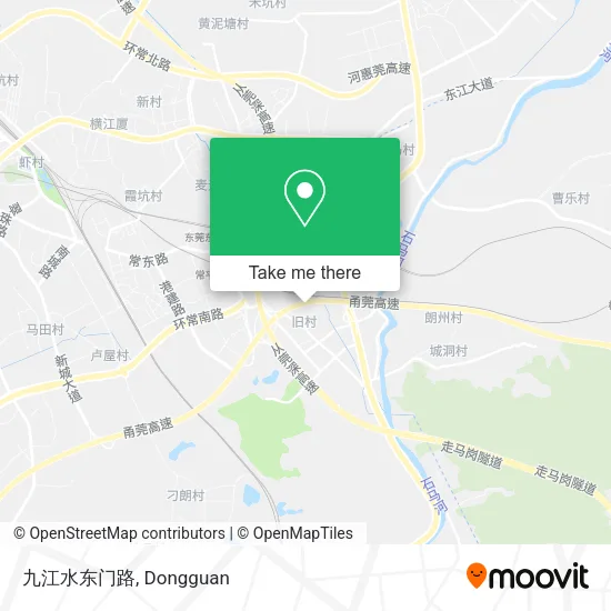 九江水东门路 map