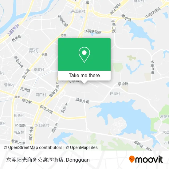 东莞阳光商务公寓厚街店 map