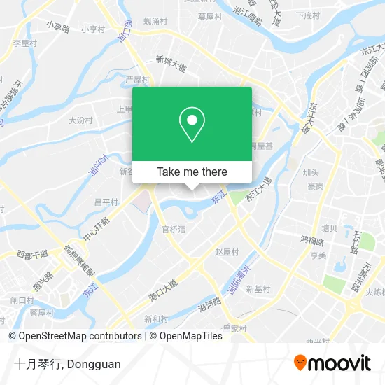 十月琴行 map