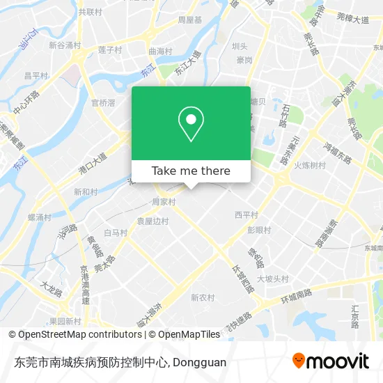 东莞市南城疾病预防控制中心 map
