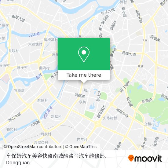 车保姆汽车美容快修南城酷路马汽车维修部 map