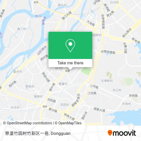 寮厦竹园村竹新区一巷 map