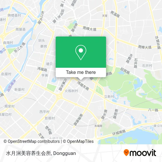 水月涧美容养生会所 map