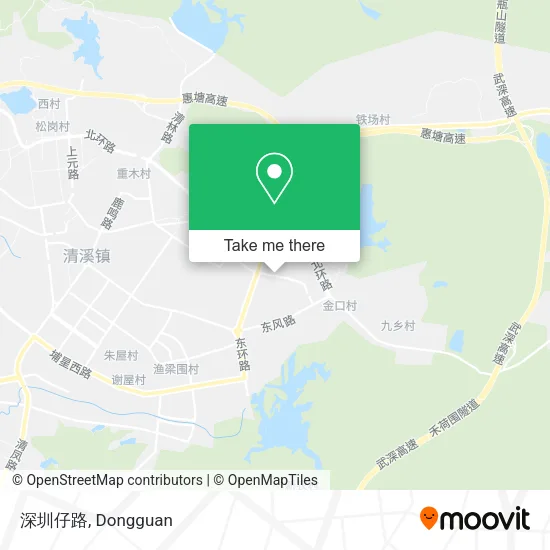 深圳仔路 map