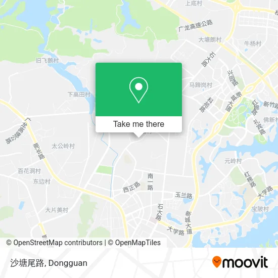 沙塘尾路 map