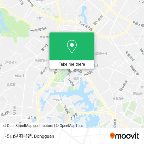 松山湖图书馆 map