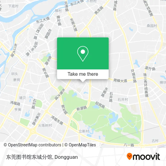东莞图书馆东城分馆 map