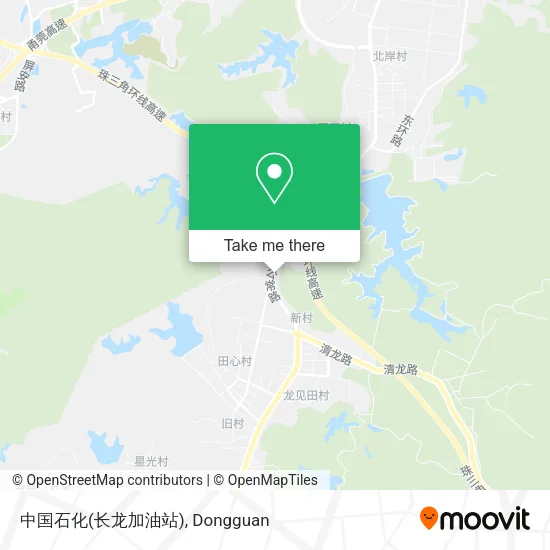 中国石化(长龙加油站) map