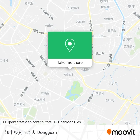 鸿丰模具五金店 map