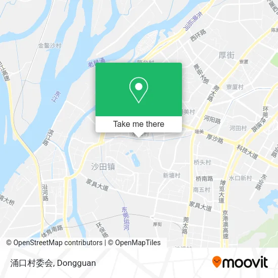 涌口村委会 map