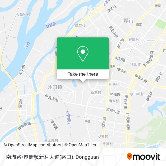 南湖路/厚街镇新村大道(路口) map
