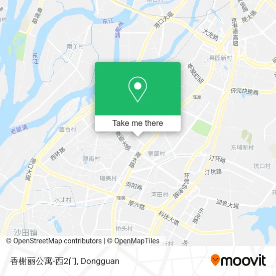 香榭丽公寓-西2门 map
